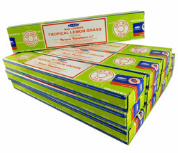 Zeige Details für Satya Räucherstäbchen Tropical Lemongrass 12 Packs a 15g Bild von Satya Räucherstäbchen Tropical Lemongrass 12 Packs a 15g