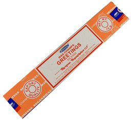 Zeige Details für Räucherstäbchen Greetings von Satya 15g Packung. Ca. 15 Incence Sticks Bild von Räucherstäbchen Greetings von Satya 15g Packung. Ca. 15 Incence Sticks