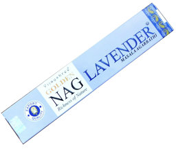 Zeige Details für Räucherstäbchen Golden Nag Lavender von Vijayshree 15g Packung. Ca. 15 Incence Sticks Bild von Räucherstäbchen Golden Nag Lavender von Vijayshree 15g Packung. Ca. 15 Incence Sticks