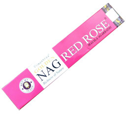 Zeige Details für Räucherstäbchen Golden Nag Red Rose von Vijayshree 15g Packung. Ca. 15 Incence Sticks Bild von Räucherstäbchen Golden Nag Red Rose von Vijayshree 15g Packung. Ca. 15 Incence Sticks