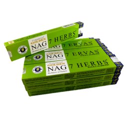 Zeige Details für Vijayshree Räucherstäbchen Golden Nag 7 Herbs 12 Packs a 15g Bild von Vijayshree Räucherstäbchen Golden Nag 7 Herbs 12 Packs a 15g