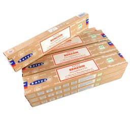 Zeige Details für Satya Räucherstäbchen Benzoin 12 Packs a 15g Bild von Satya Räucherstäbchen Benzoin 12 Packs a 15g