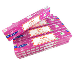 Zeige Details für Satya Räucherstäbchen Lotus, 12 Packs a 15g Bild von Satya Räucherstäbchen Lotus, 12 Packs a 15g
