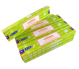 Zeige Details für Satya Räucherstäbchen Cannabis, 12 Packs a 15g Bild von Satya Räucherstäbchen Cannabis, 12 Packs a 15g