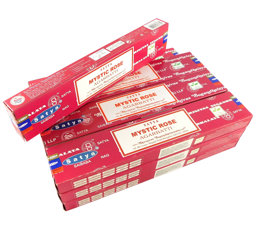 Zeige Details für Satya Räucherstäbchen Mystic Rose, 12 Packs a 15g Bild von Satya Räucherstäbchen Mystic Rose, 12 Packs a 15g