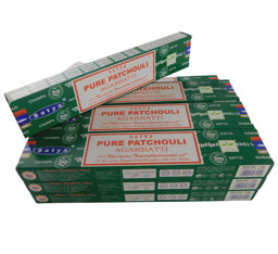 Zeige Details für Satya Räucherstäbchen Pure Patchouli, 12 Packs a 15g Bild von Satya Räucherstäbchen Pure Patchouli, 12 Packs a 15g