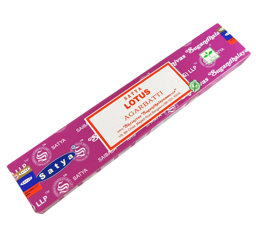 Zeige Details für Räucherstäbchen Lotus von Satya 15g Packung. Ca. 15 Incence Sticks Bild von Räucherstäbchen Lotus von Satya 15g Packung. Ca. 15 Incence Sticks