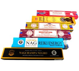 Zeige Details für Räucherstäbchen - Set  Unser Lieblingsset  die 6 schönsten Düfte aus über 400 ausgewählt Bild von Räucherstäbchen - Set  Unser Lieblingsset  die 6 schönsten Düfte aus über 400 ausgewählt