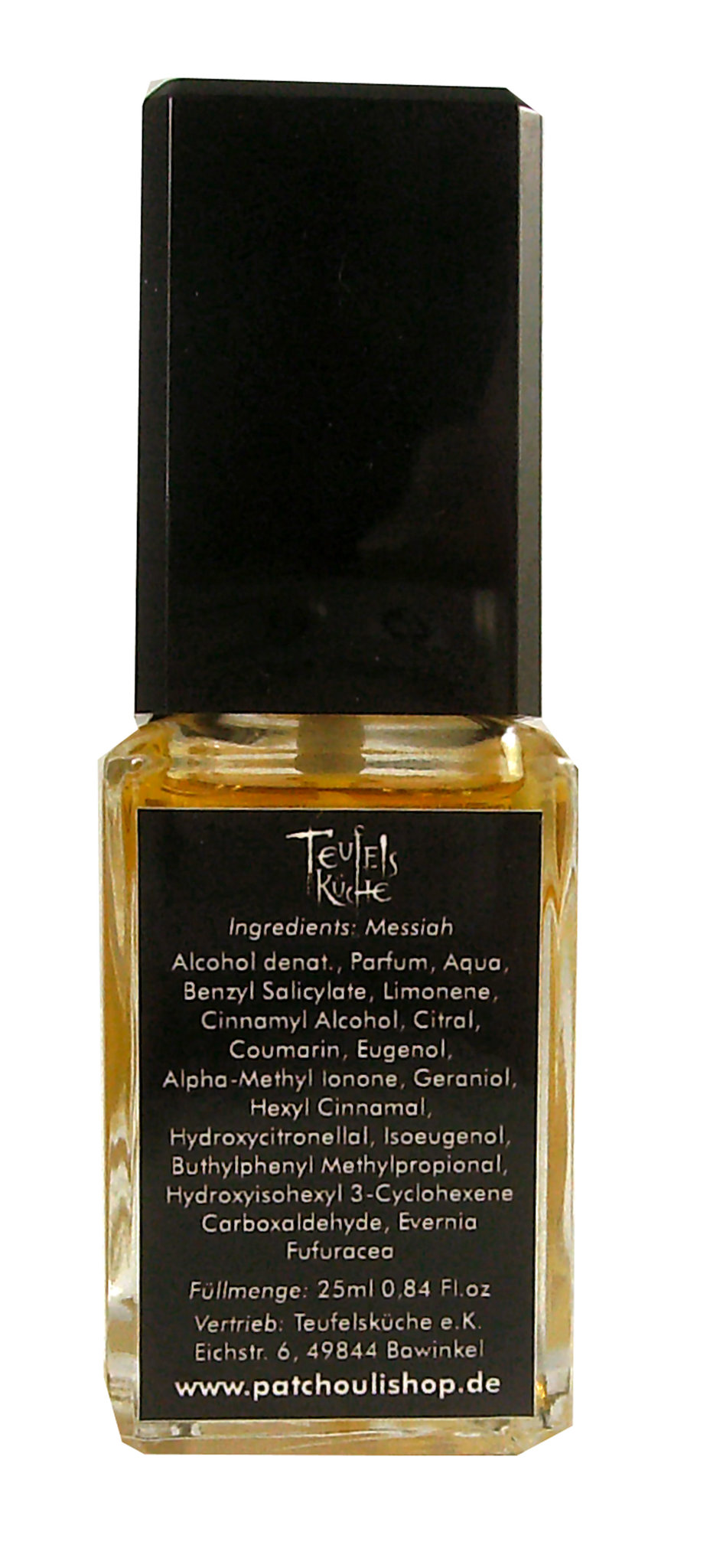 Bild von Patchouli Messiah – Patchouli & dunkle Mohn-Mystik im Vintage-Gewand, 25ml