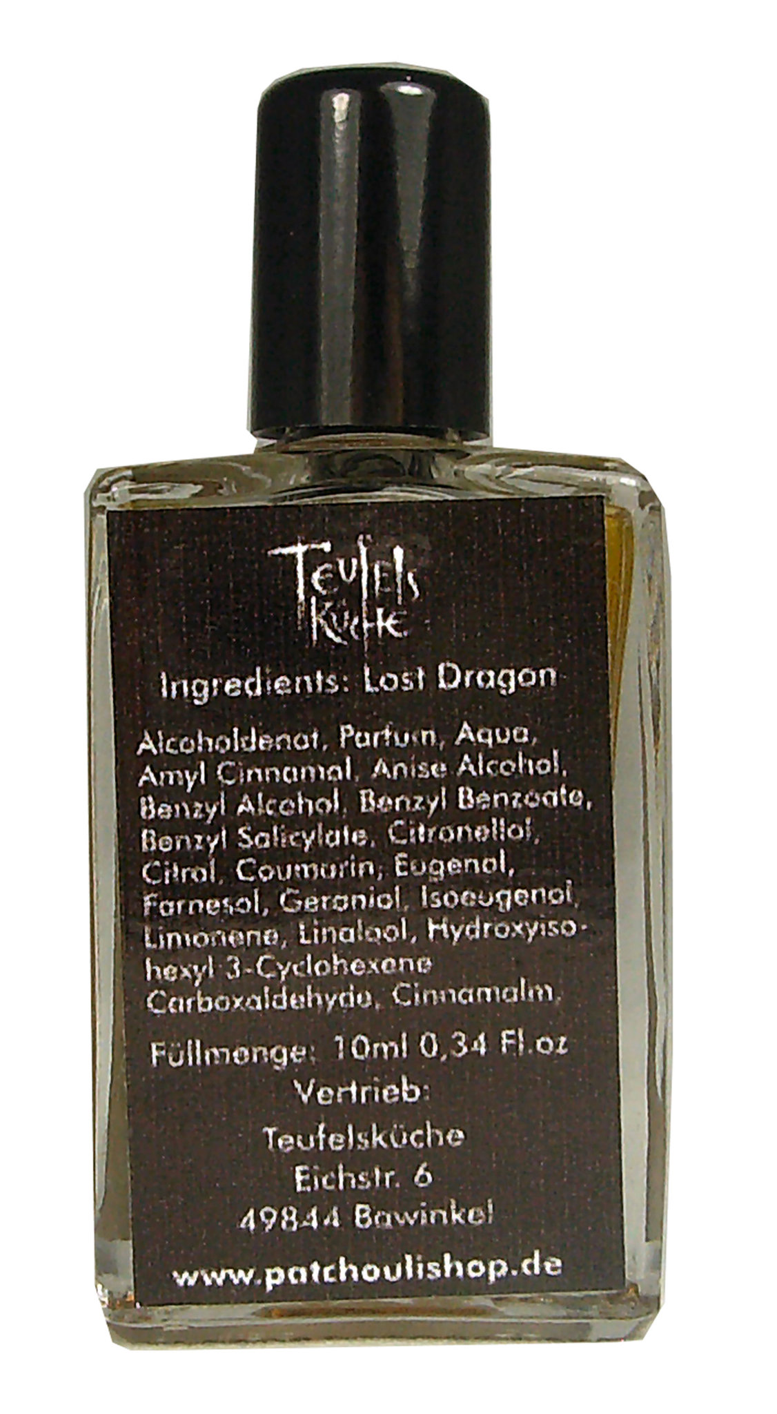 Bild von Patchouli Lost Dragon – 10 ml Pocket | Rauchiges Drachenharz & Vintage-Patchouli zum Auftupfen