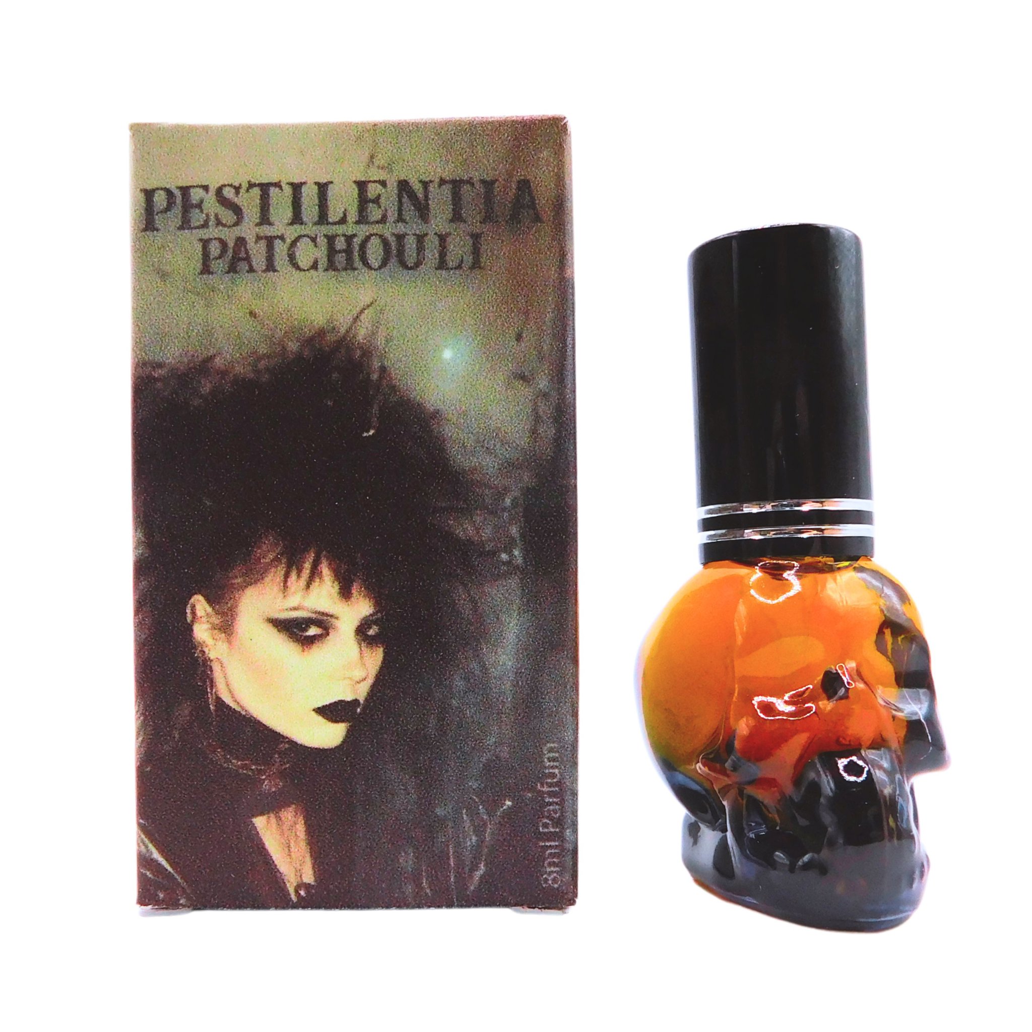 Bild von Pestilentia – Gereiftes Vintage-Patchouli im Totenkopf, 8ml