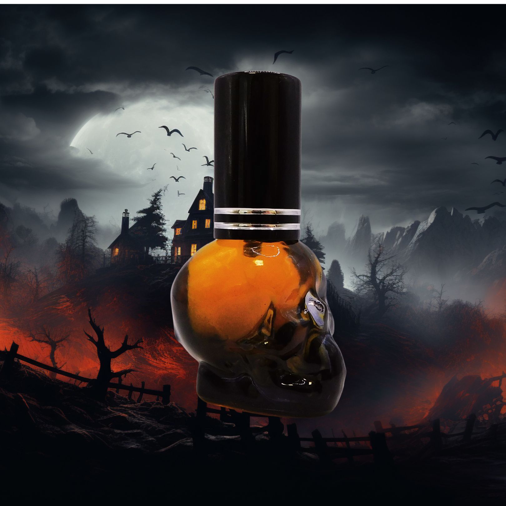 Bild von Pestilentia – Gereiftes Vintage-Patchouli im Totenkopf, 8ml