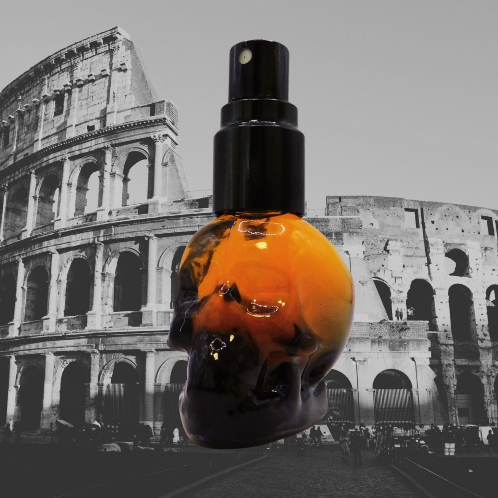 Bild von Pestilentia – Gereiftes Vintage-Patchouli im Totenkopf, 8ml