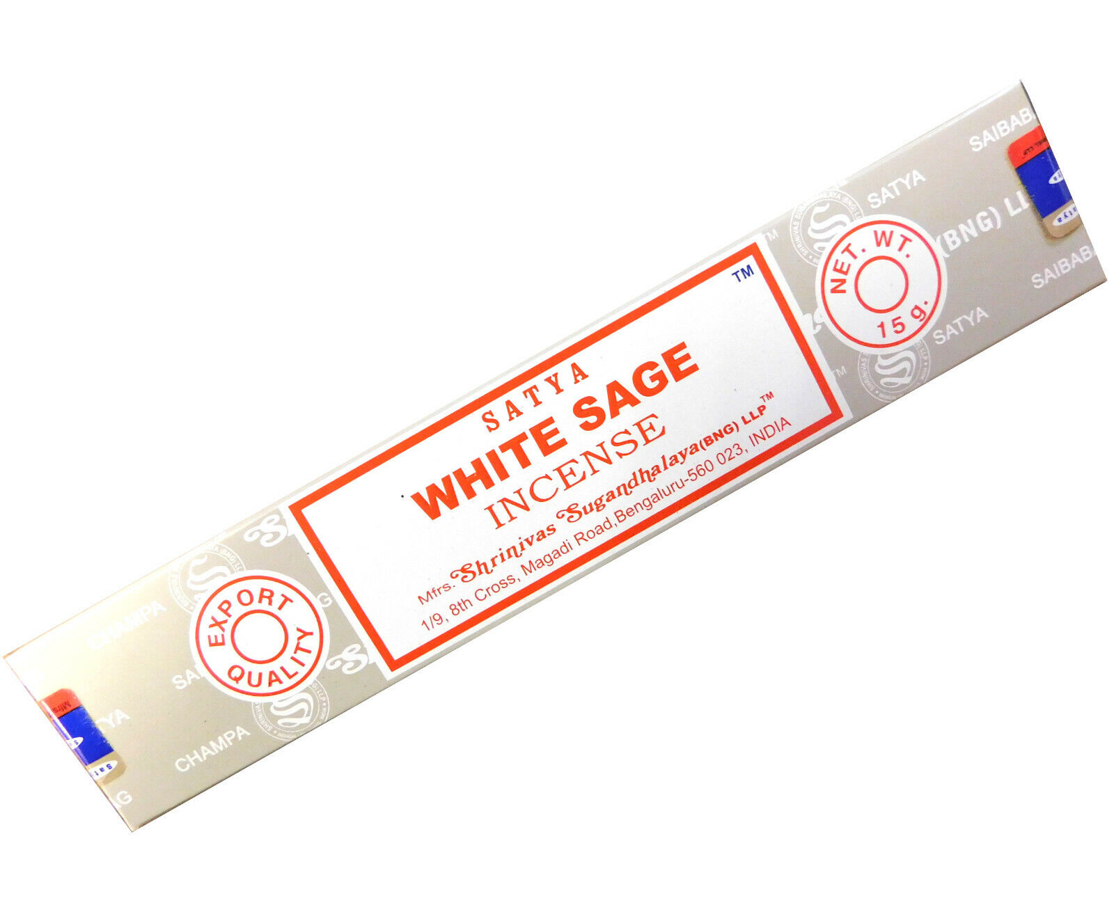 Bild von Räucherstäbchen White Sage von Satya 15g Packung. Ca. 15 Incence Sticks