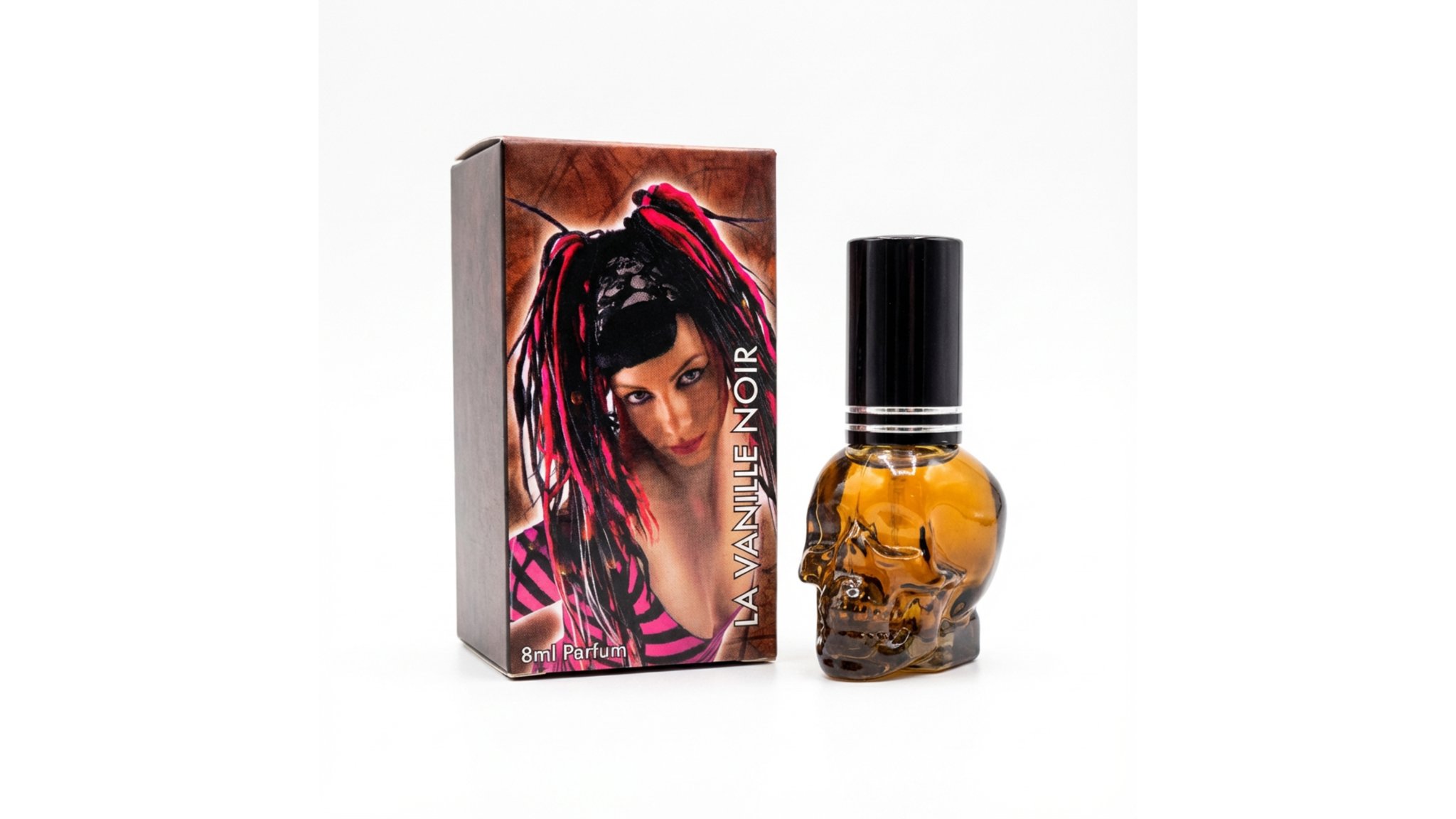 Bild von Patchouli La Vanille Noir - 8 ml Skull Sprühflakon