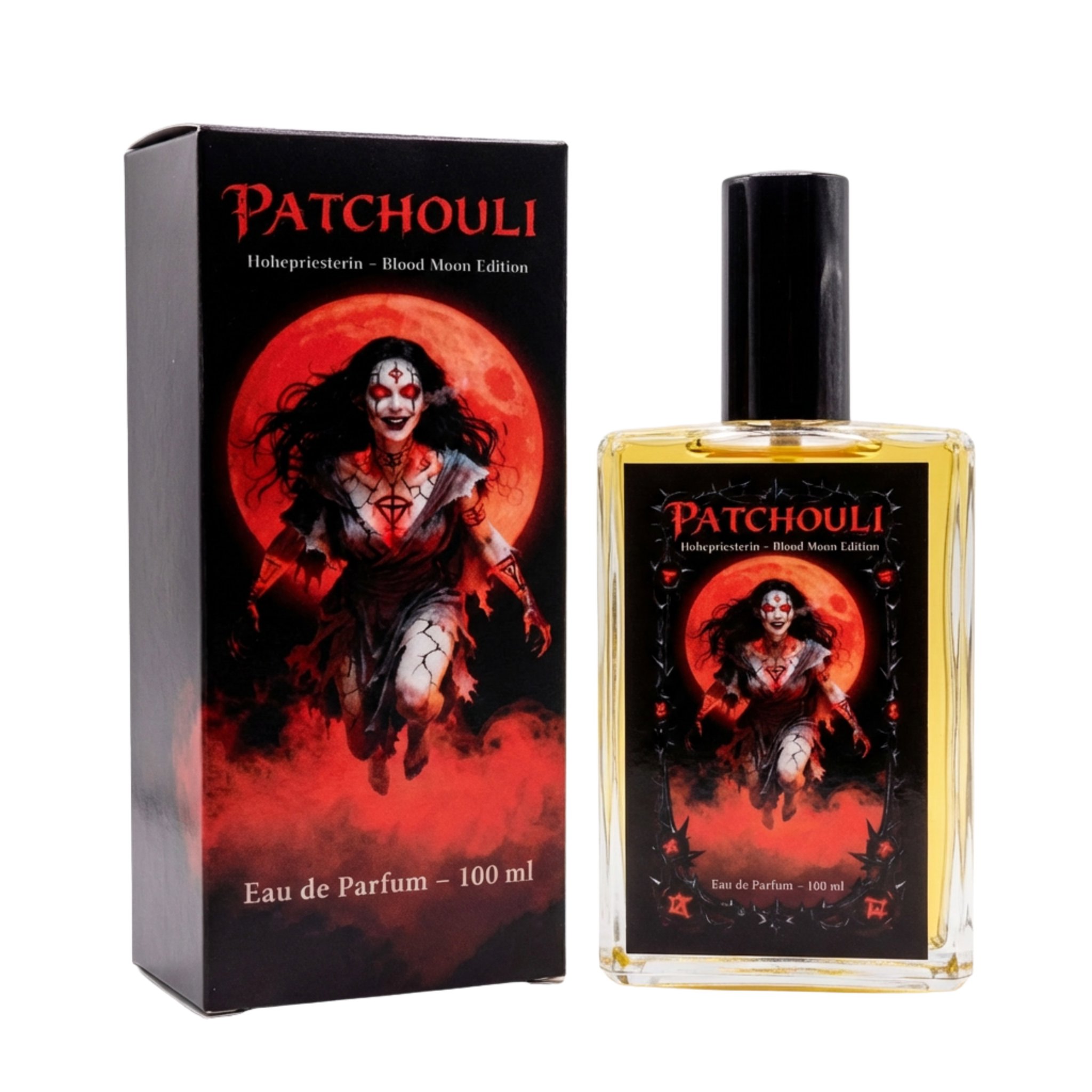 Bild von Patchouli Natur Blood Moon Edition.100 ml · Limitiert auf 666 Flaschen
