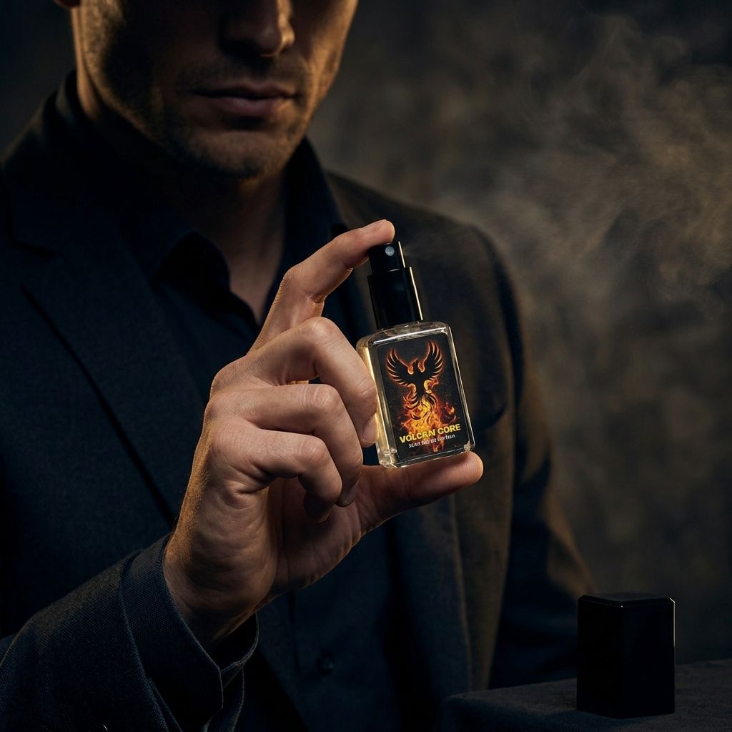 Bild von Volcan Core - Kraftvoller Duft mit Bergamotte, Ananas & edlen Hölzern | Frisch
