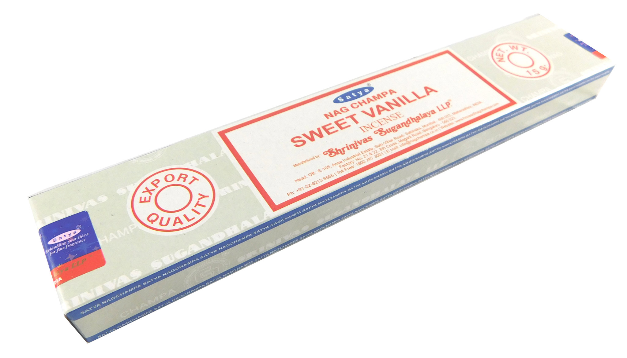 Satya Räucherstäbchen Sweet Vanilla 12 Packs a 15g, Bild 2
